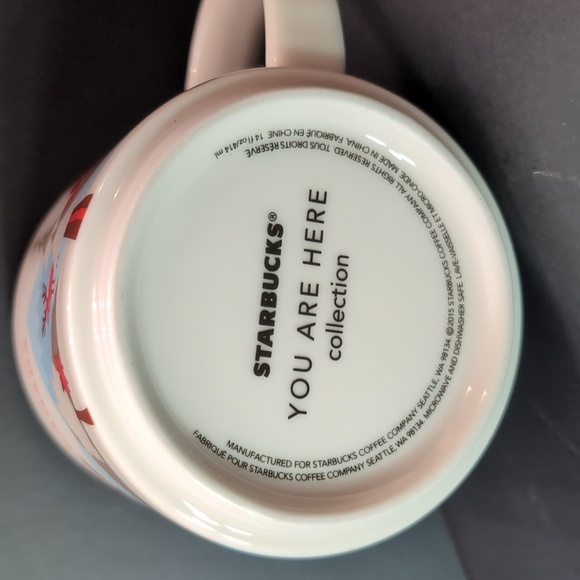 Starbucks You are Here Collection Canada Red/White Ceramic Mug. - Picture 6 of 7